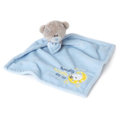 Tiny Tatty Teddy Bear Blue Baby Comforter £7.99